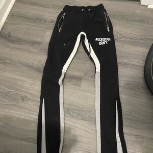 Rockstar dept flared sweatpants in a size small